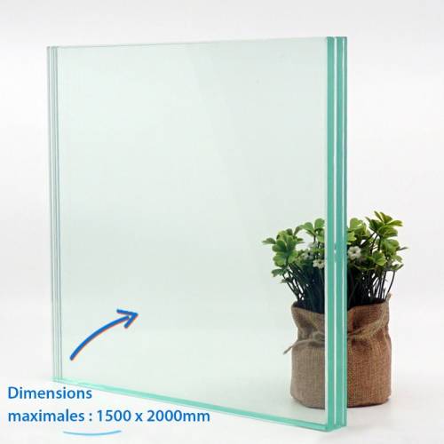 plancher en verre transparent